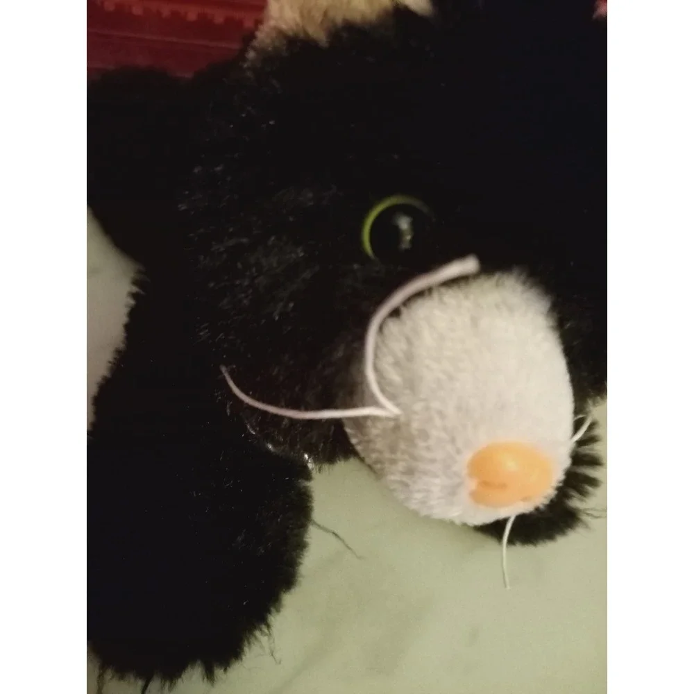 Black Cat Kitten Mini Plush Kitty Soft Cuddly Stuffed Animal Toy 7